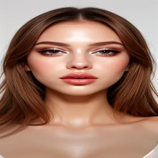 transparent lips