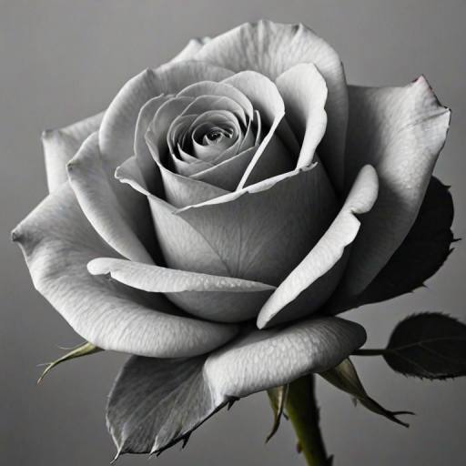 rose pictures in black and white