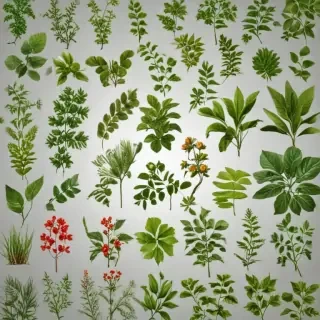 plants transparent background