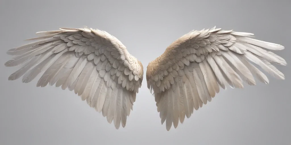 angel wings transparent background