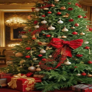christmas wallpaper green