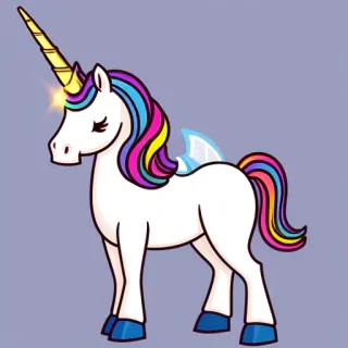 clipart unicorn