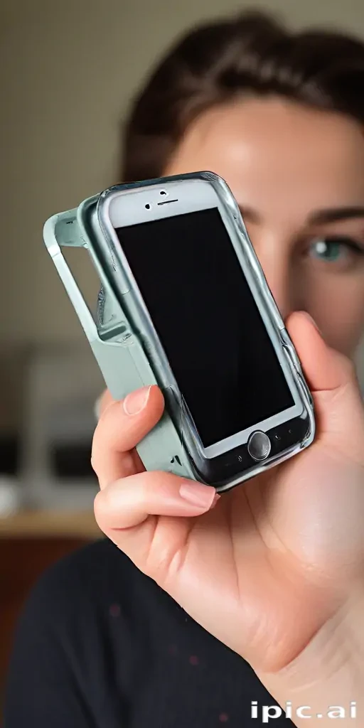 holding a phone