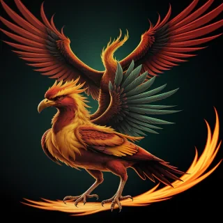 phoenix bird wallpaper