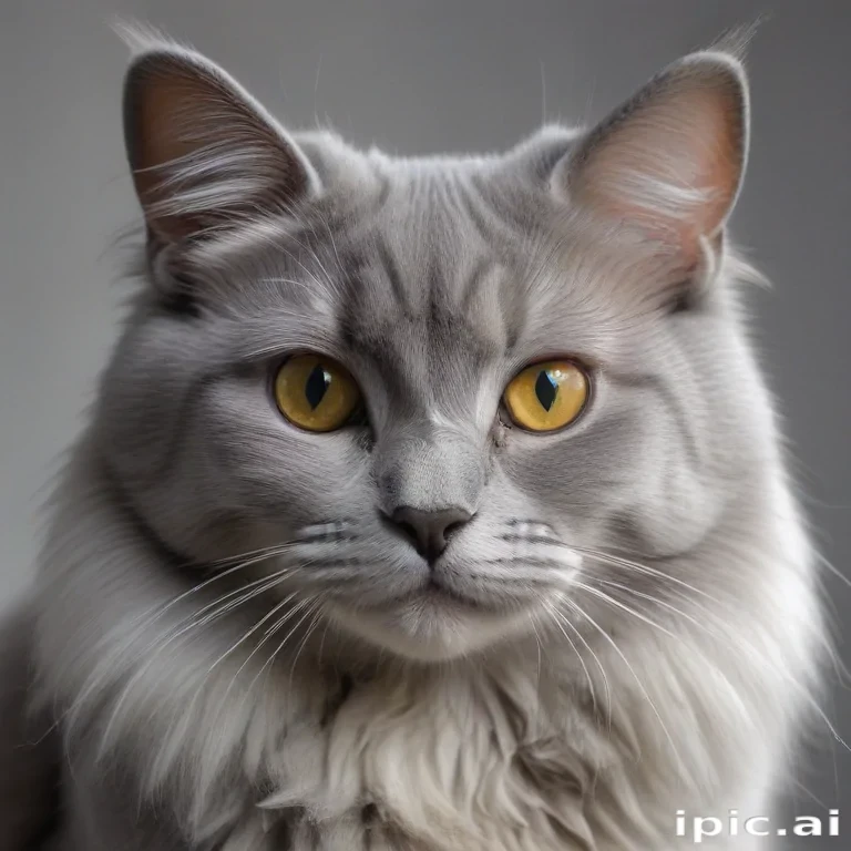 grey cat