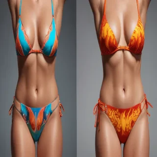 bikini mockup