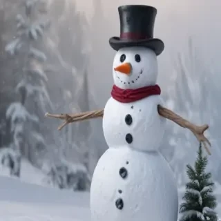 png snowman