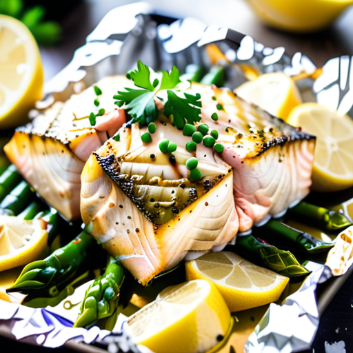 oven baked mahi mahi in foil