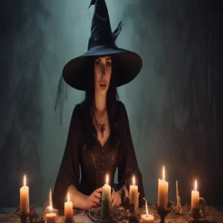 vintage witch images