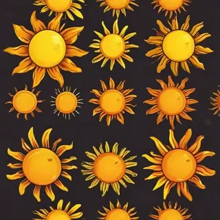 cartoon sun png