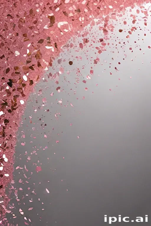 transparent background glitter