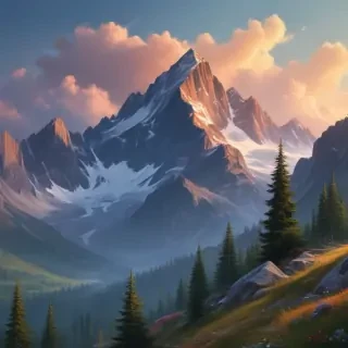 aesthetic mountain wallpaper