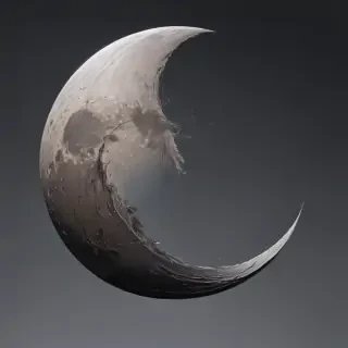 crescent moon transparent background
