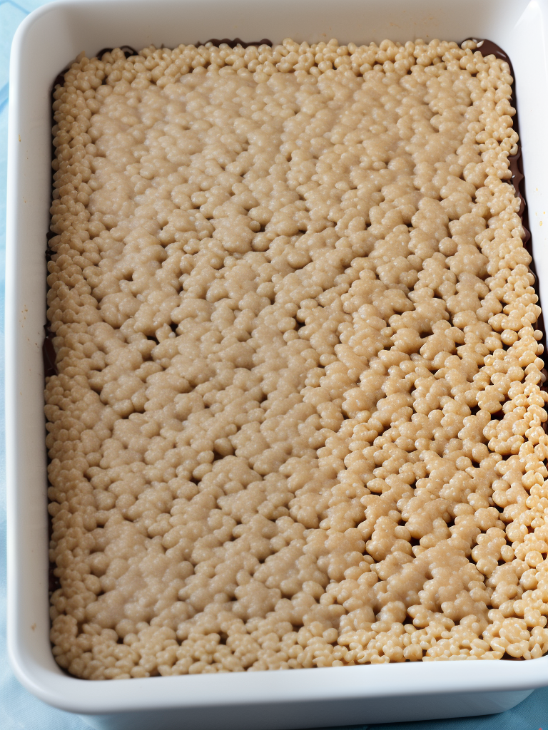 rice krispies chocolate and peanut butter