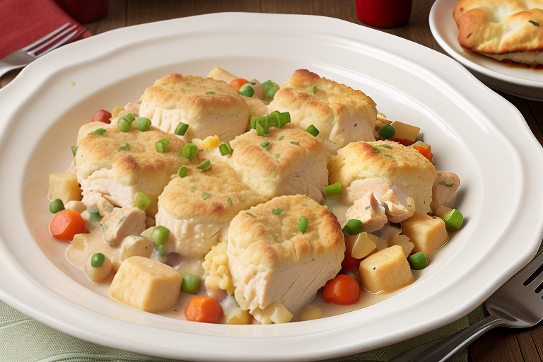 chicken casserole with red lobster biscuit mix