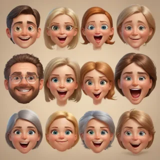 family emojis