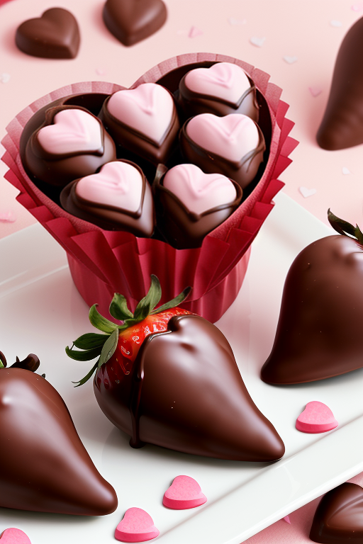 valentines day chocolate covered strawberries