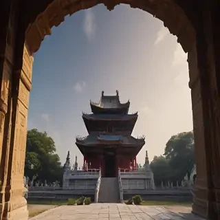 temple background
