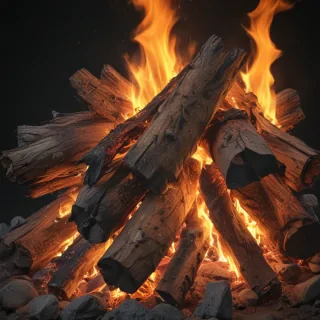 camp fire png