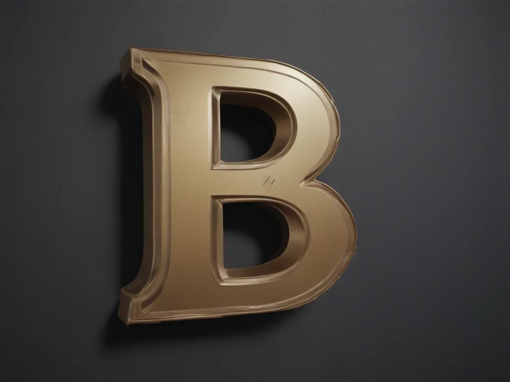 letter b