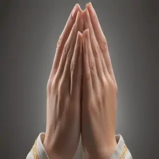 pray hands png
