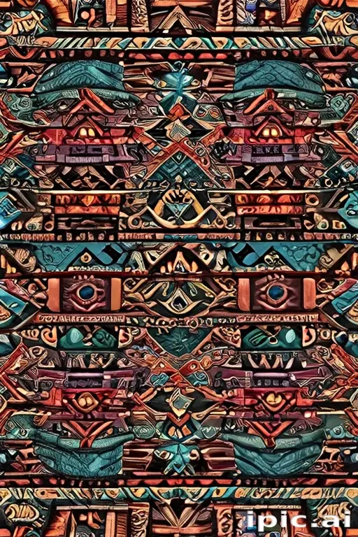 aztec pattern png