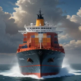 container ship
