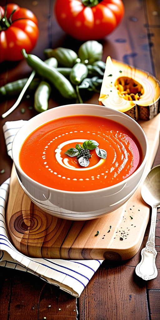 tomato soup with butternut squash