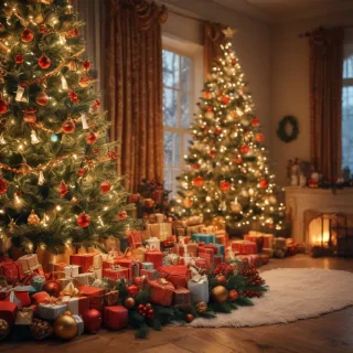 aesthetic christmas background