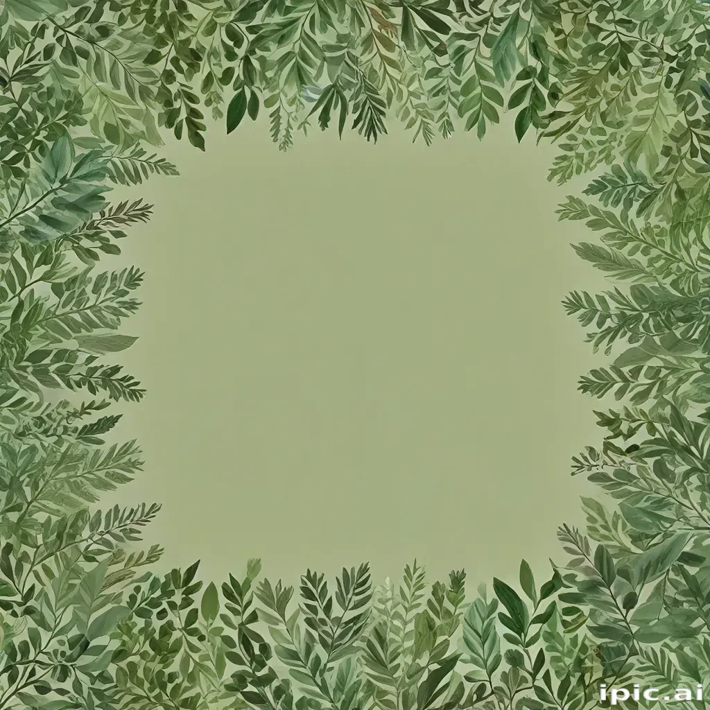 greenery border