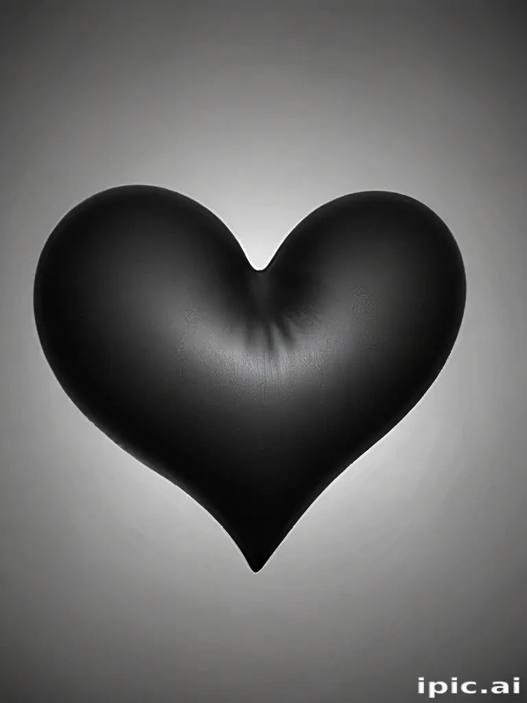 black heart image