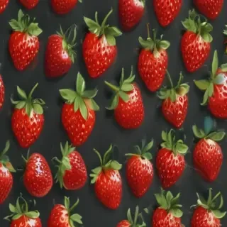 strawberry wallpaper aesthetic