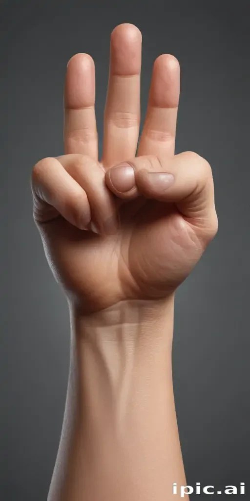 point finger png