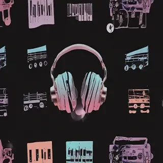 aesthetic music wallpaper
