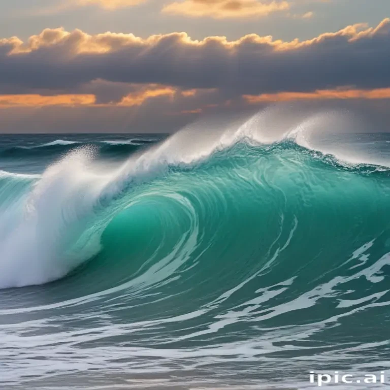 waves transparent