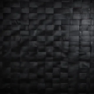 black checkered background