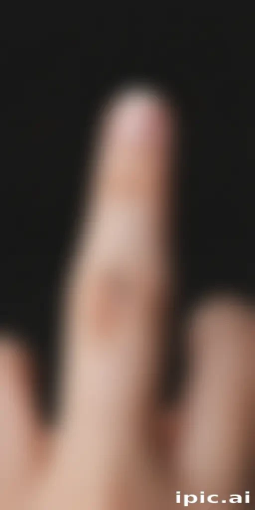 middle finger background