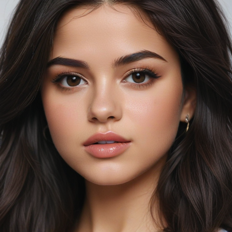 what does selena gomez look like