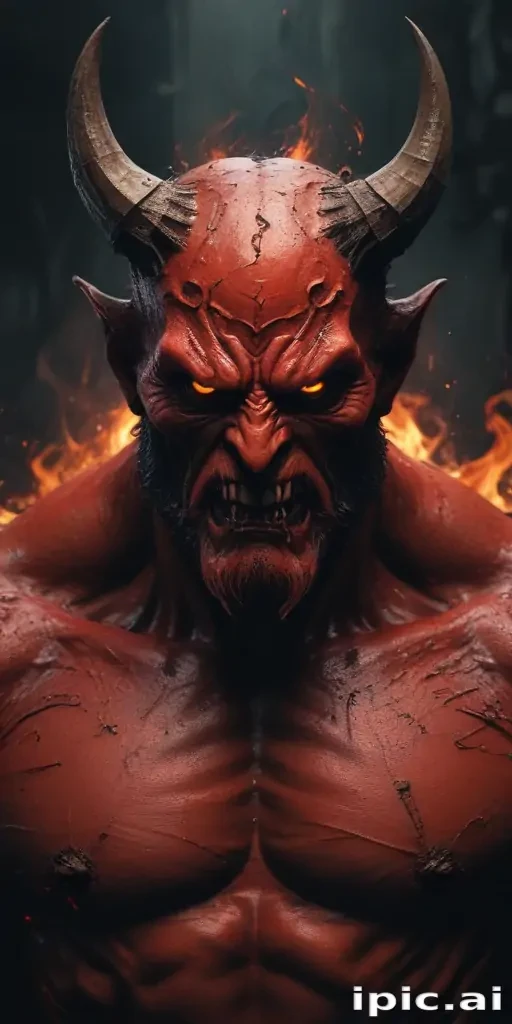 wallpaper of the devil