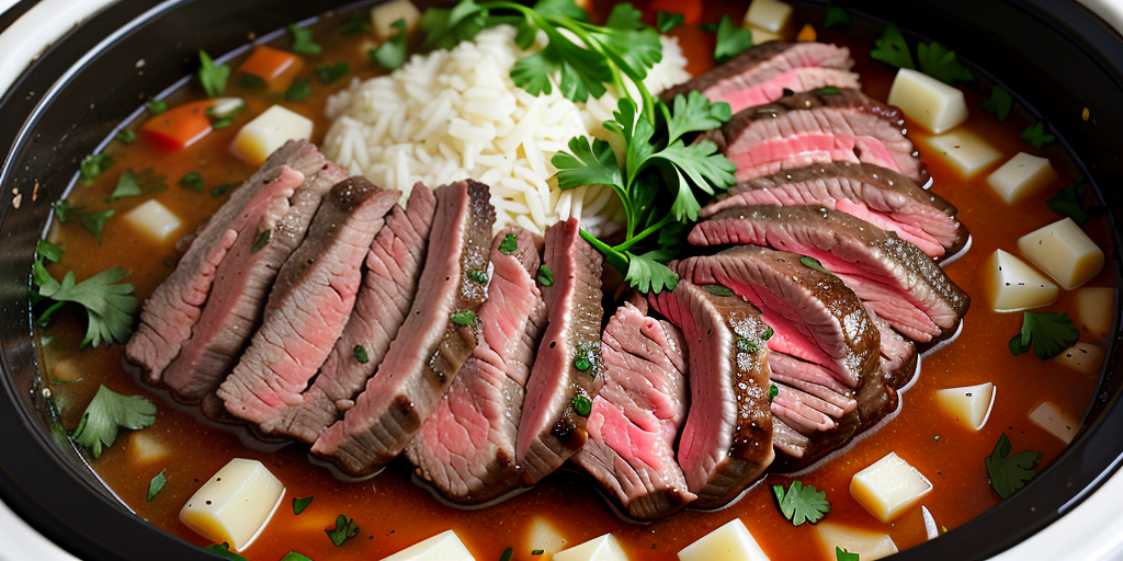 skirt steak crock pot recipes