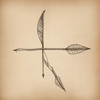 hand drawn arrow