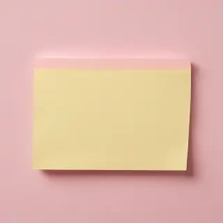 aesthetic cute sticky note png