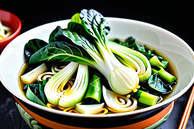 how to cook bok choy for ramen