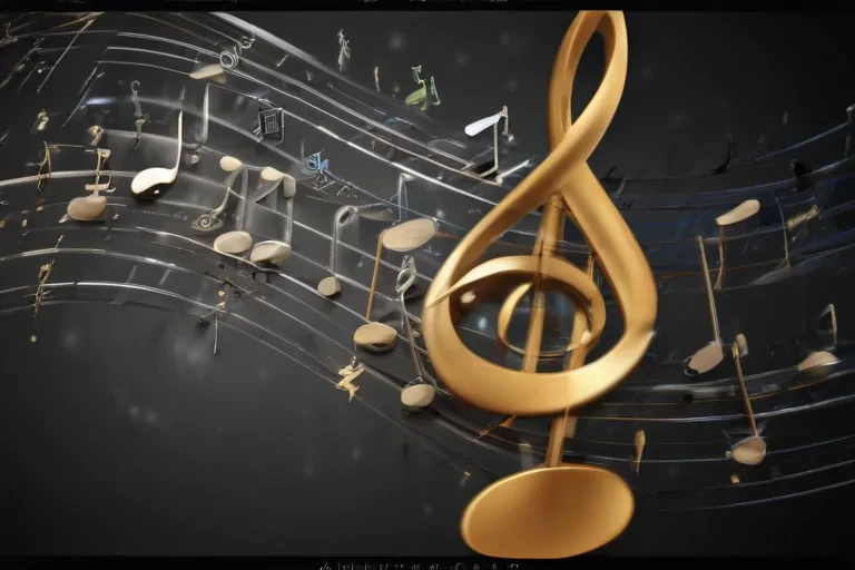 music notes transparent