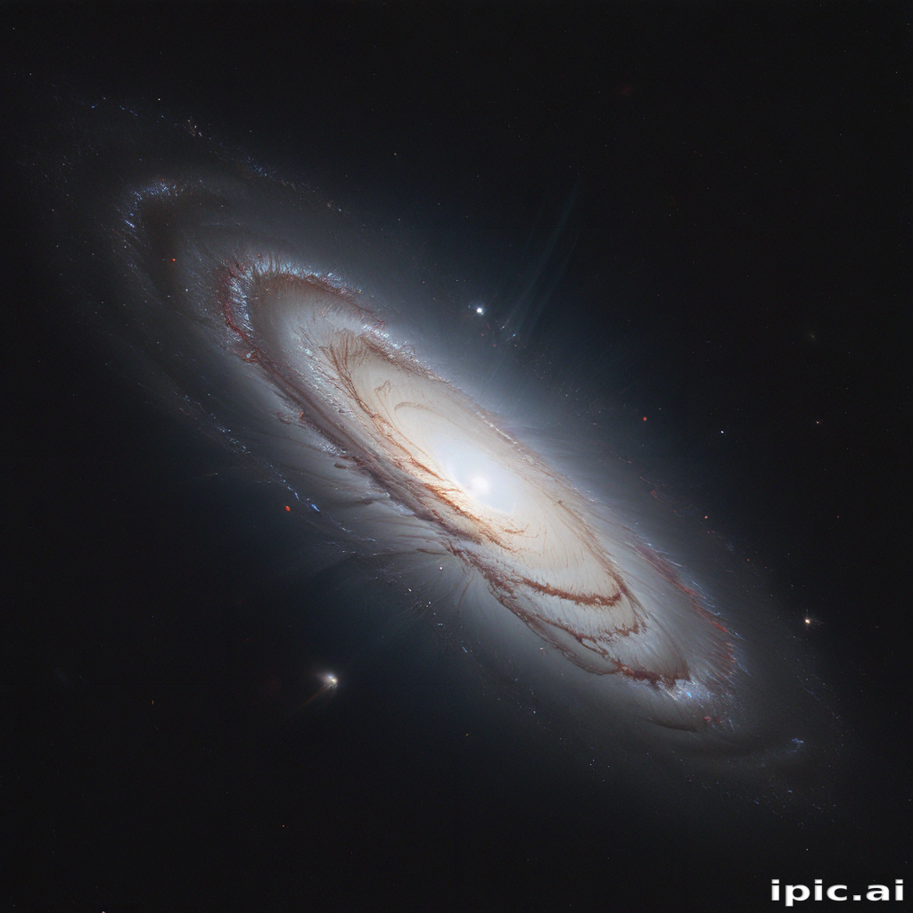 Stunning View of a Spiral Galaxy Captured in Deep Space Photography