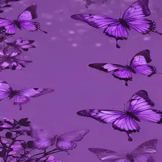 butterfly wallpaper purple