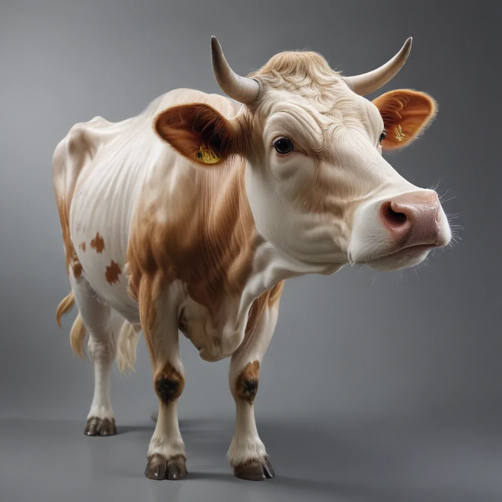 transparent cow