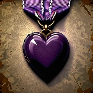 purple heart pictures