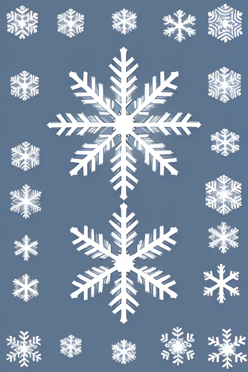 snowflake clipart transparent background