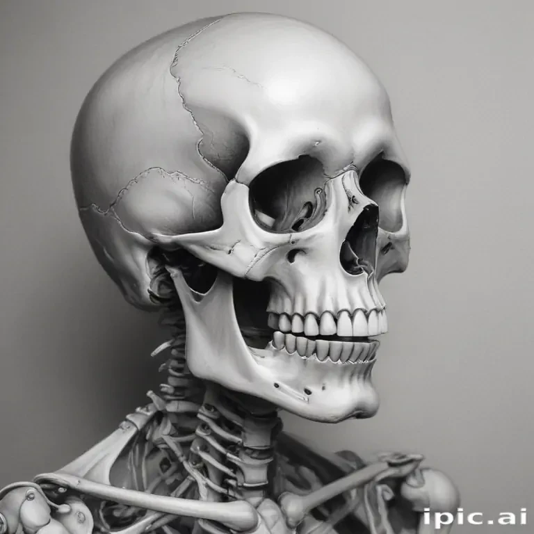 creative skeleton drawings